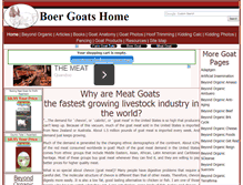 Tablet Screenshot of boergoatshome.com